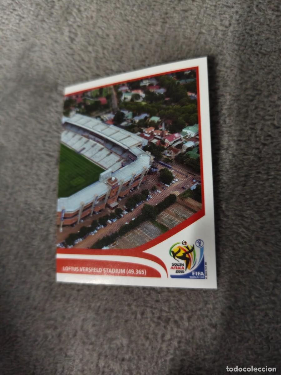 Cromos de Futebol: 25 PANINI MUNDIAL 2010 WORLD CUP PRETORIA - LOFTUS VERSFELD STADIUM CROMO 10 SUD&Aacute;FRICA NUEVO AAN