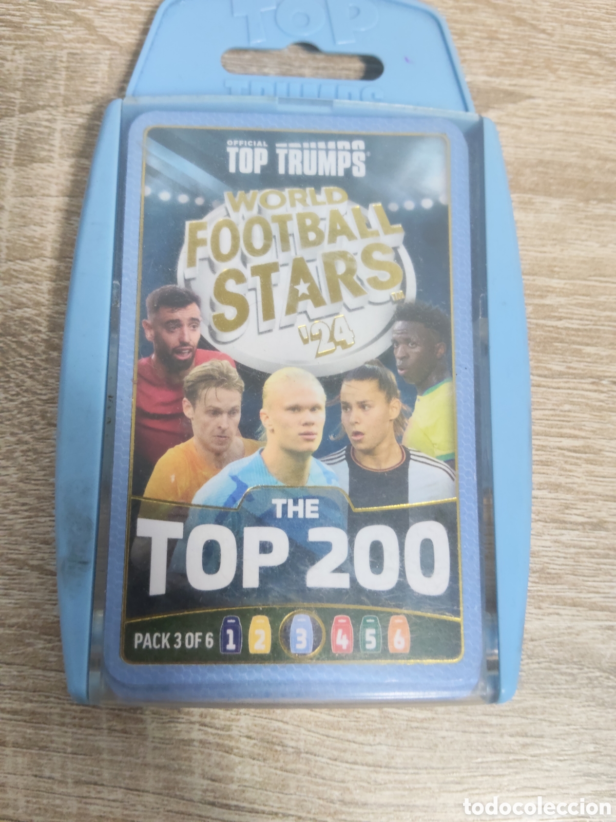 Cromos de Futebol: Top trumps world football stars 24 the top 200 a&ntilde;o 2024