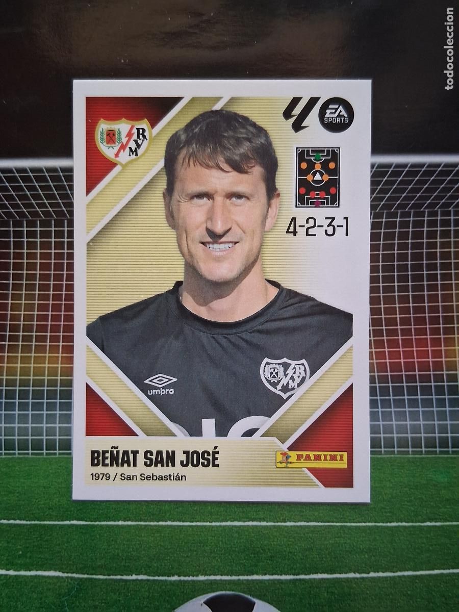 Cromos de Futebol: 2 BE&Ntilde;AT SAN JOSE RAYO VALLECANO CROMOS EDICIONES ESTE LIGA FUTBOL PANINI 2026 2027 26 27