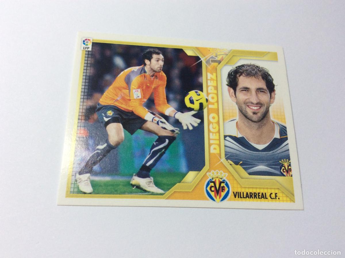 Cromos de Futebol: Diego L&oacute;pez Garrido Villarreal CF Este 2011 2012 11 12 Panini