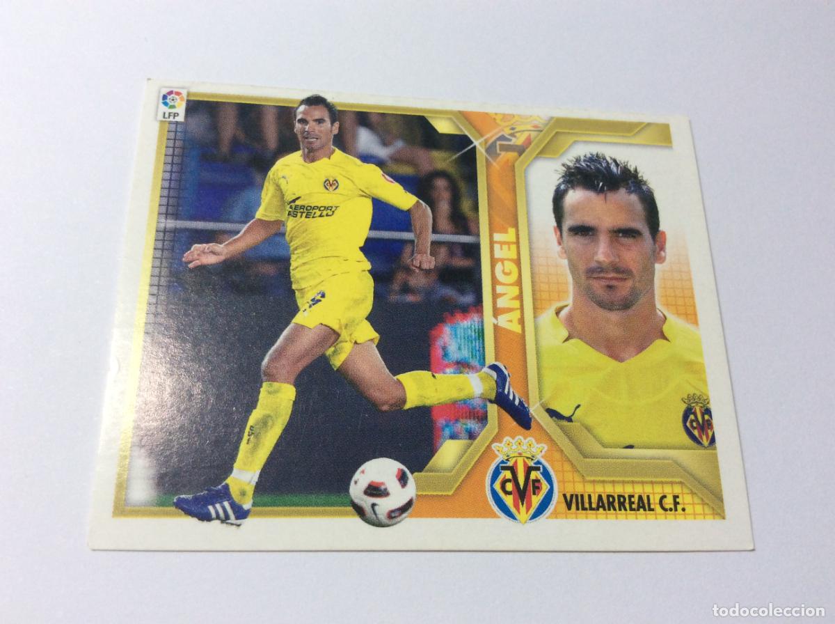 Cartes &agrave; collectionner de Football: &Aacute;ngel Villarreal CF Este 2011 2012 11 12 Panini