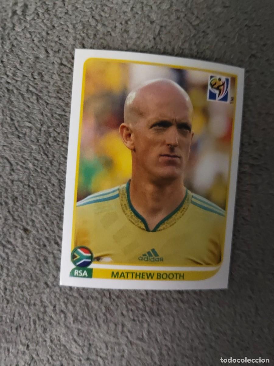 Cartes &agrave; collectionner de Football: 35 PANINI MUNDIAL 2010 WORLD CUP MATTHEW BOOTH SUD&Aacute;FRICA CROMO 10 SUD&Aacute;FRICA NUEVO AAN