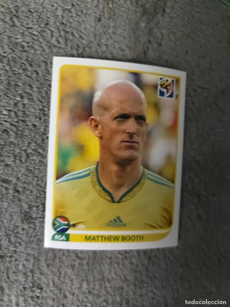 Cromos de f&uacute;tbol: 35 PANINI MUNDIAL 2010 WORLD CUP MATTHEW BOOTH SUD&Aacute;FRICA CROMO 10 SUD&Aacute;FRICA NUEVO AAN