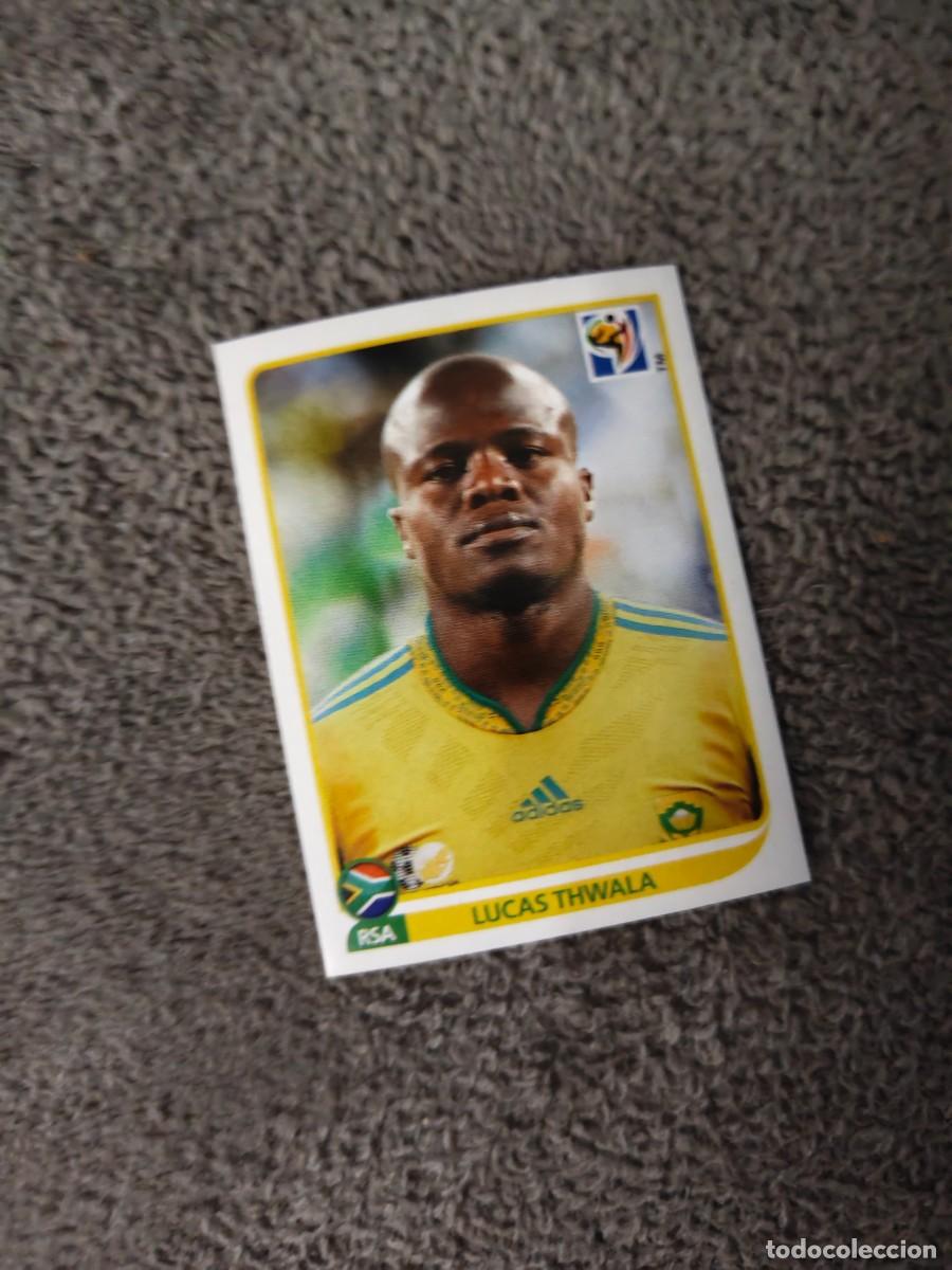 Cromos de f&uacute;tbol: 37 PANINI MUNDIAL 2010 WORLD CUP LUCAS THWALA SUD&Aacute;FRICA CROMO 10 SUD&Aacute;FRICA NUEVO AAN