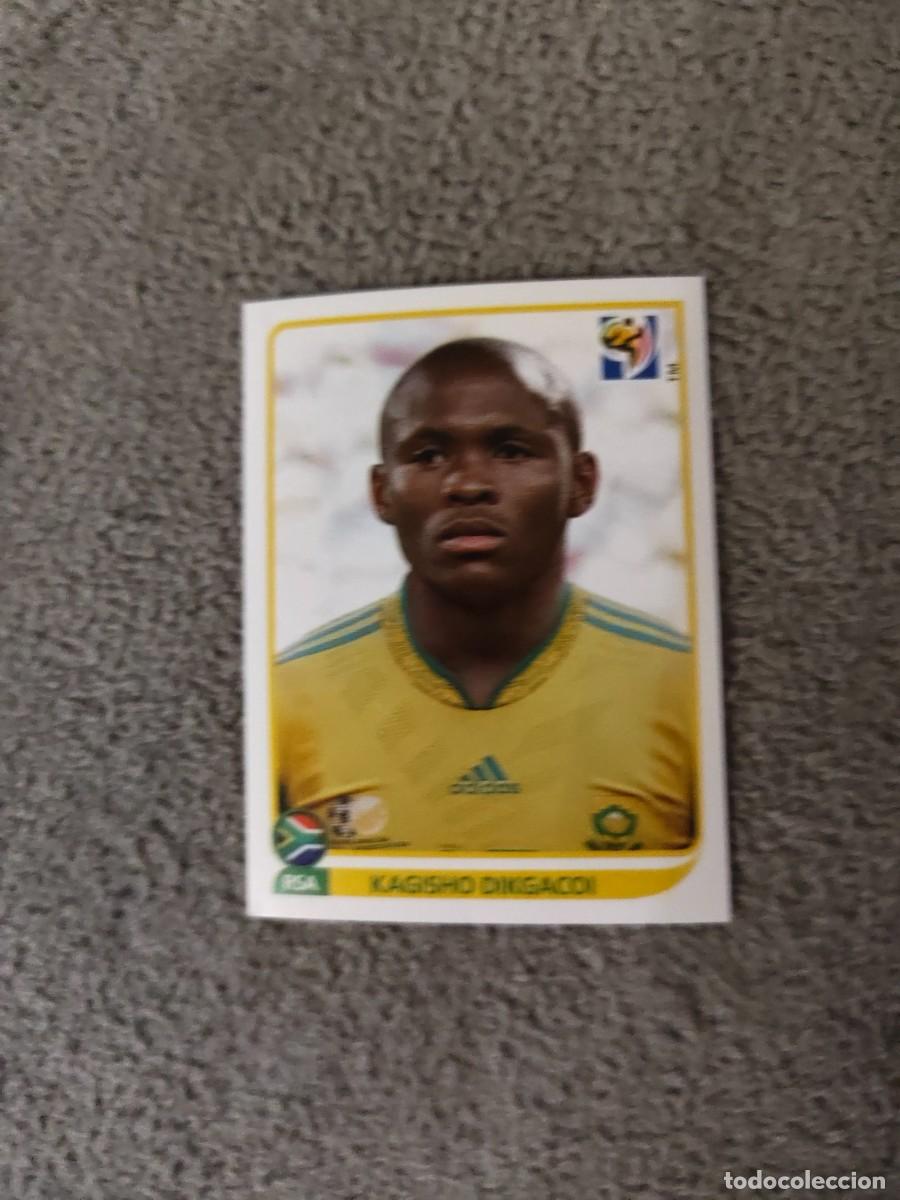 Cromos de f&uacute;tbol: 40 PANINI MUNDIAL 2010 WORLD CUP KAGISHO DIKGACOI SUD&Aacute;FRICA CROMO 10 SUD&Aacute;FRICA NUEVO AAN