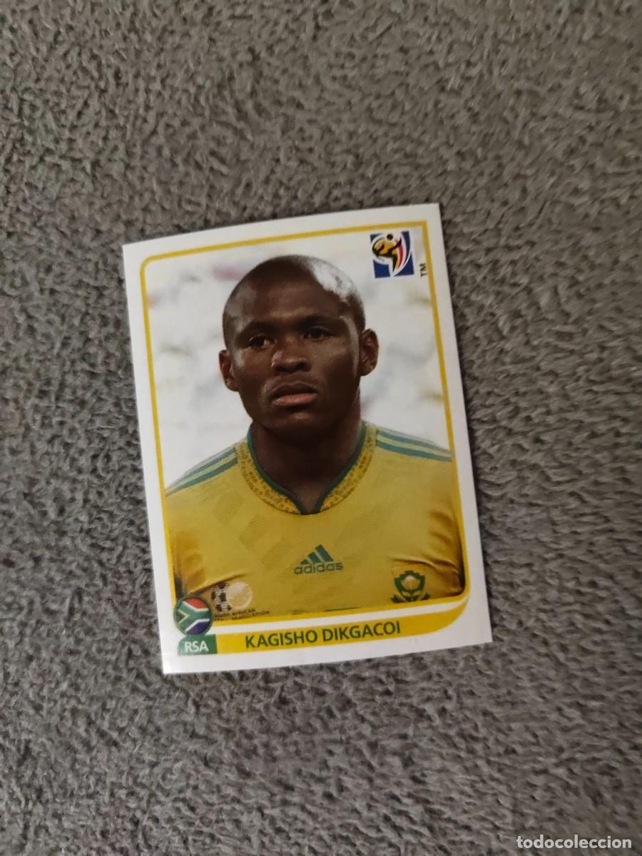 Cromos de f&uacute;tbol: 40 PANINI MUNDIAL 2010 WORLD CUP KAGISHO DIKGACOI SUD&Aacute;FRICA CROMO 10 SUD&Aacute;FRICA NUEVO AAN