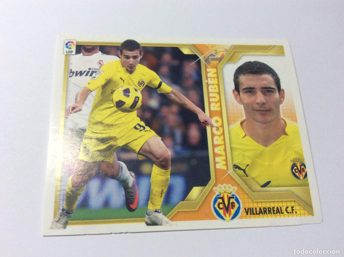 Cromos de f&uacute;tbol: Marco Rub&eacute;n Villarreal CF Este 2011 2012 11 12 Panini