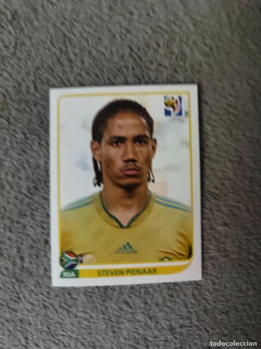 Cromos de f&uacute;tbol: 43 PANINI MUNDIAL 2010 WORLD CUP STEVEN PIENAAR SUD&Aacute;FRICA CROMO 10 SUD&Aacute;FRICA NUEVO AAN