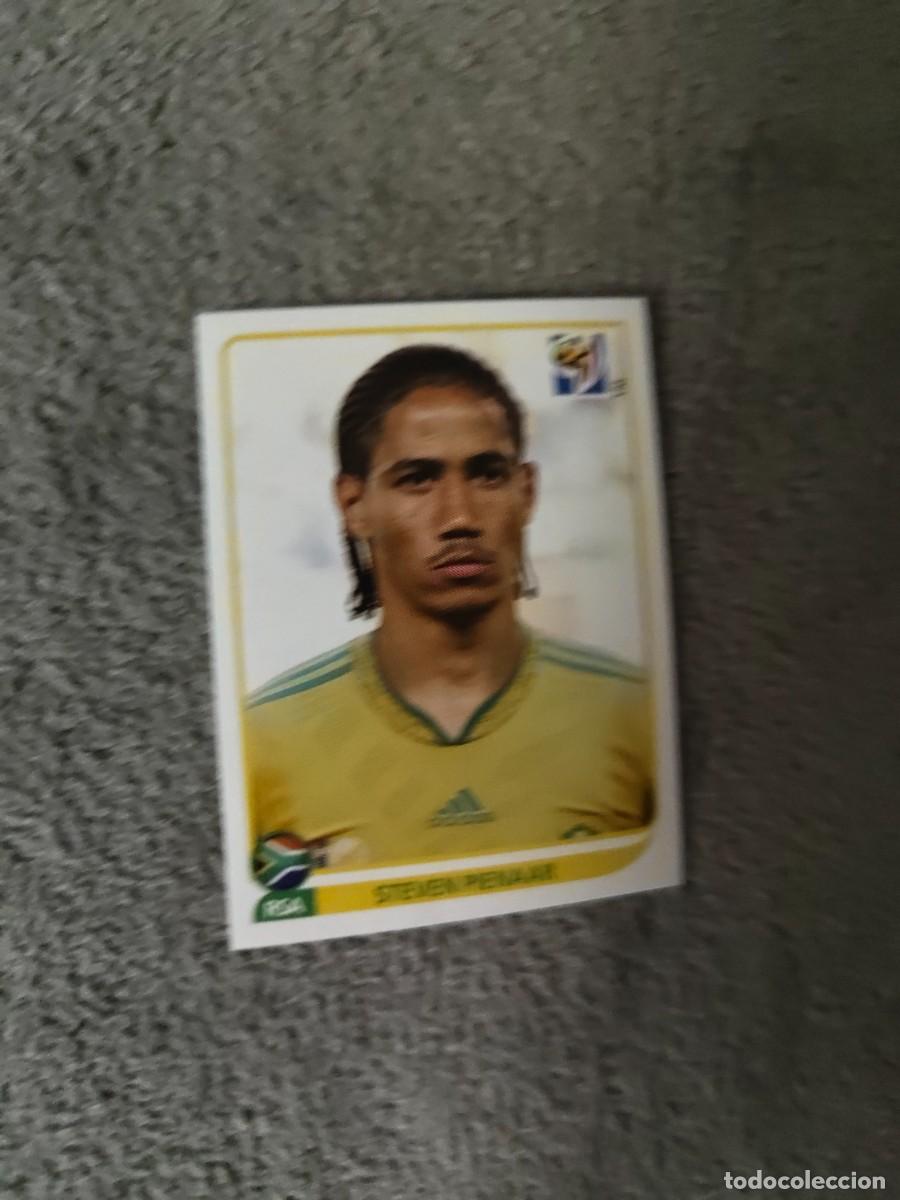 Cromos de f&uacute;tbol: 43 PANINI MUNDIAL 2010 WORLD CUP STEVEN PIENAAR SUD&Aacute;FRICA CROMO 10 SUD&Aacute;FRICA NUEVO AAN