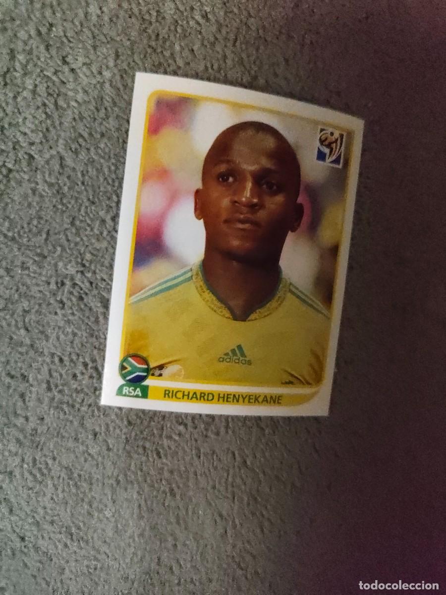 Cromos de f&uacute;tbol: 44 PANINI MUNDIAL 2010 WORLD CUP RICHARD HENYEKANE SUD&Aacute;FRICA CROMO 10 SUD&Aacute;FRICA NUEVO AAN