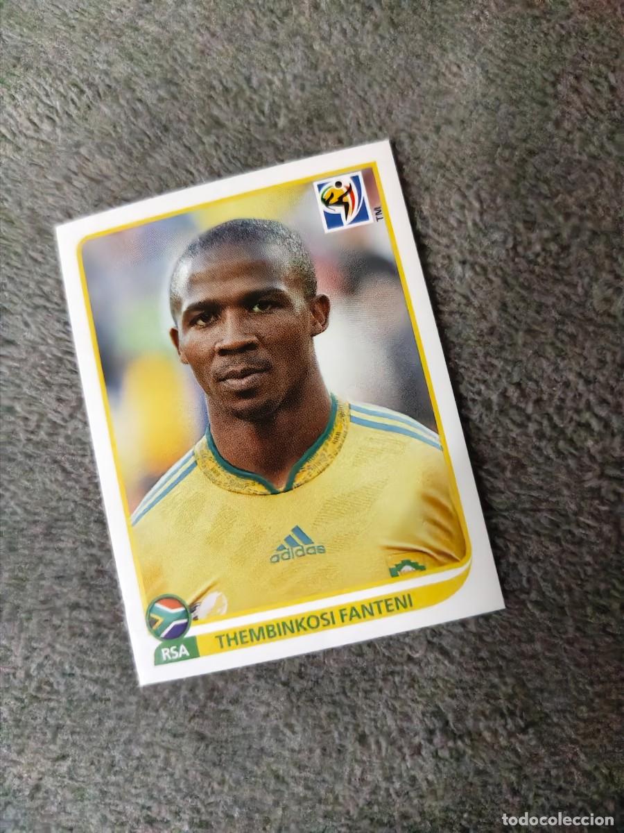Cromos de f&uacute;tbol: 45 PANINI MUNDIAL 2010 WORLD CUP THEMBINKOSI FANTENI SUD&Aacute;FRICA CROMO 10 SUD&Aacute;FRICA NUEVO AAN