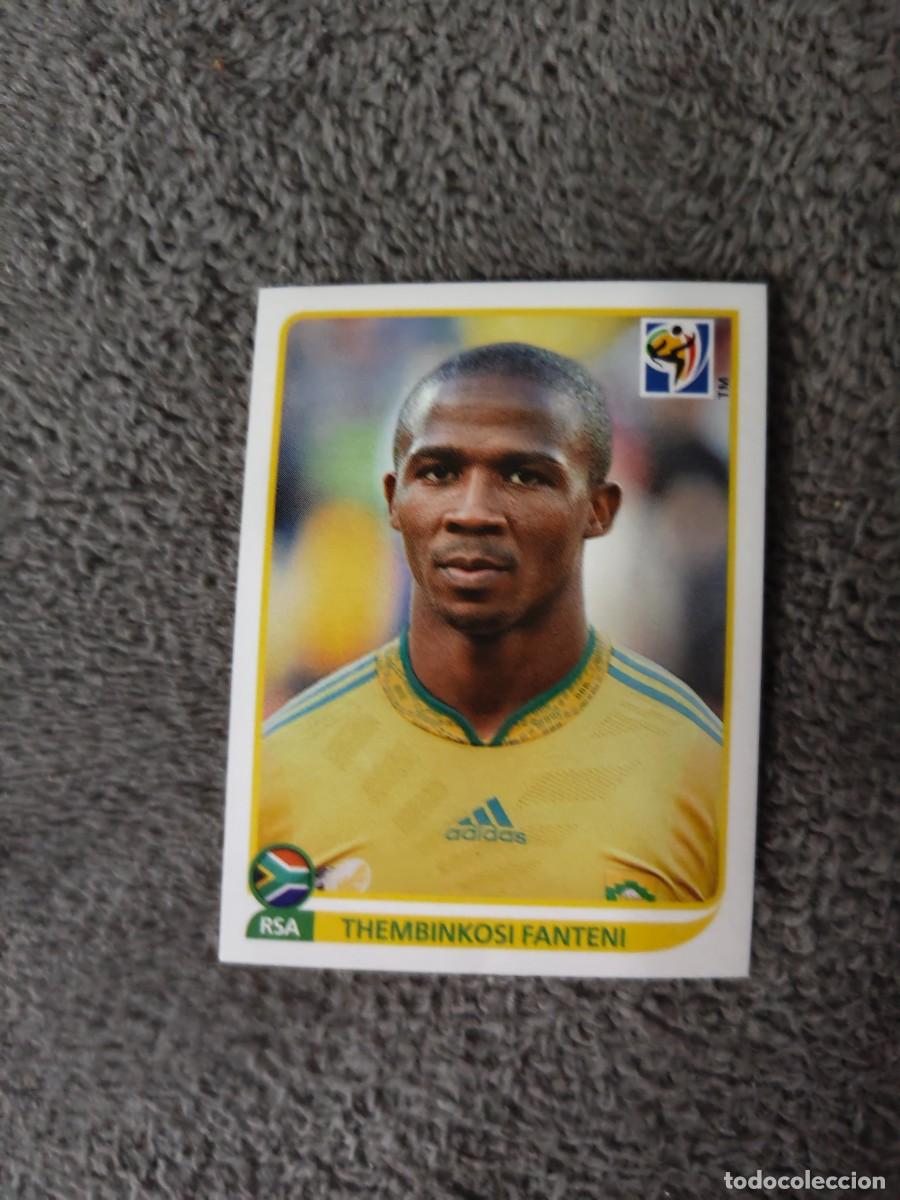 Cromos de f&uacute;tbol: 45 PANINI MUNDIAL 2010 WORLD CUP THEMBINKOSI FANTENI SUD&Aacute;FRICA CROMO 10 SUD&Aacute;FRICA NUEVO AAN