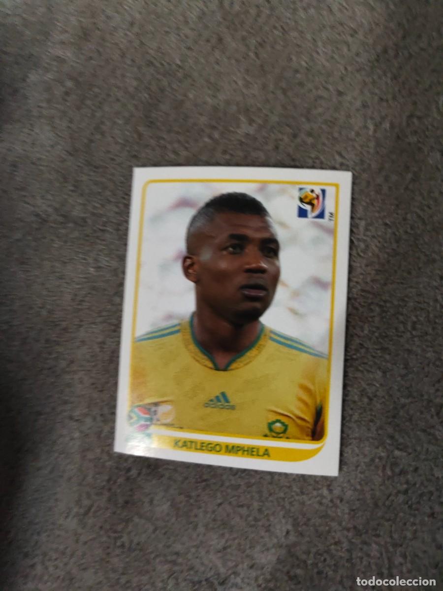 Cromos de f&uacute;tbol: 47 PANINI MUNDIAL 2010 WORLD CUP KATLEGO MPHELA SUD&Aacute;FRICA CROMO 10 SUD&Aacute;FRICA NUEVO AAN
