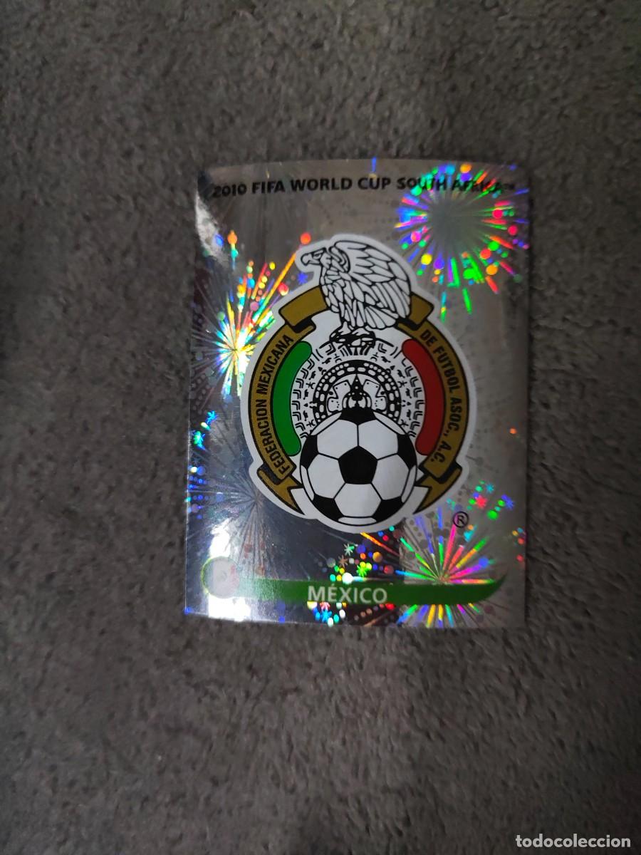 Cromos de f&uacute;tbol: 50 PANINI MUNDIAL 2010 WORLD CUP TEAM ESCUDO M&Eacute;XICO CROMO 10 SUD&Aacute;FRICA NUEVO AAN