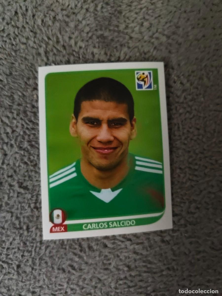 Cromos de f&uacute;tbol: 52 PANINI MUNDIAL 2010 WORLD CUP CARLOS SALCIDO M&Eacute;XICO CROMO 10 SUD&Aacute;FRICA NUEVO AAN