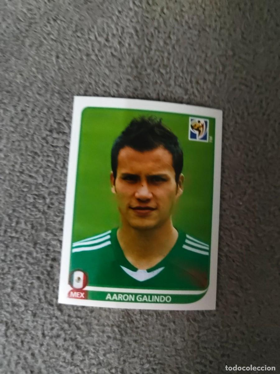 Cromos de f&uacute;tbol: 55 PANINI MUNDIAL 2010 WORLD CUP AARON GALINDO M&Eacute;XICO CROMO 10 SUD&Aacute;FRICA NUEVO AAN