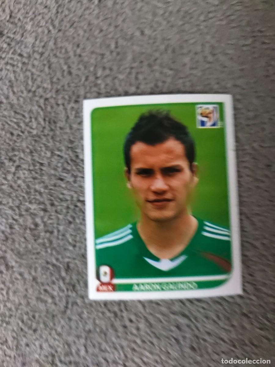 Cromos de f&uacute;tbol: 55 PANINI MUNDIAL 2010 WORLD CUP AARON GALINDO M&Eacute;XICO CROMO 10 SUD&Aacute;FRICA NUEVO AAN