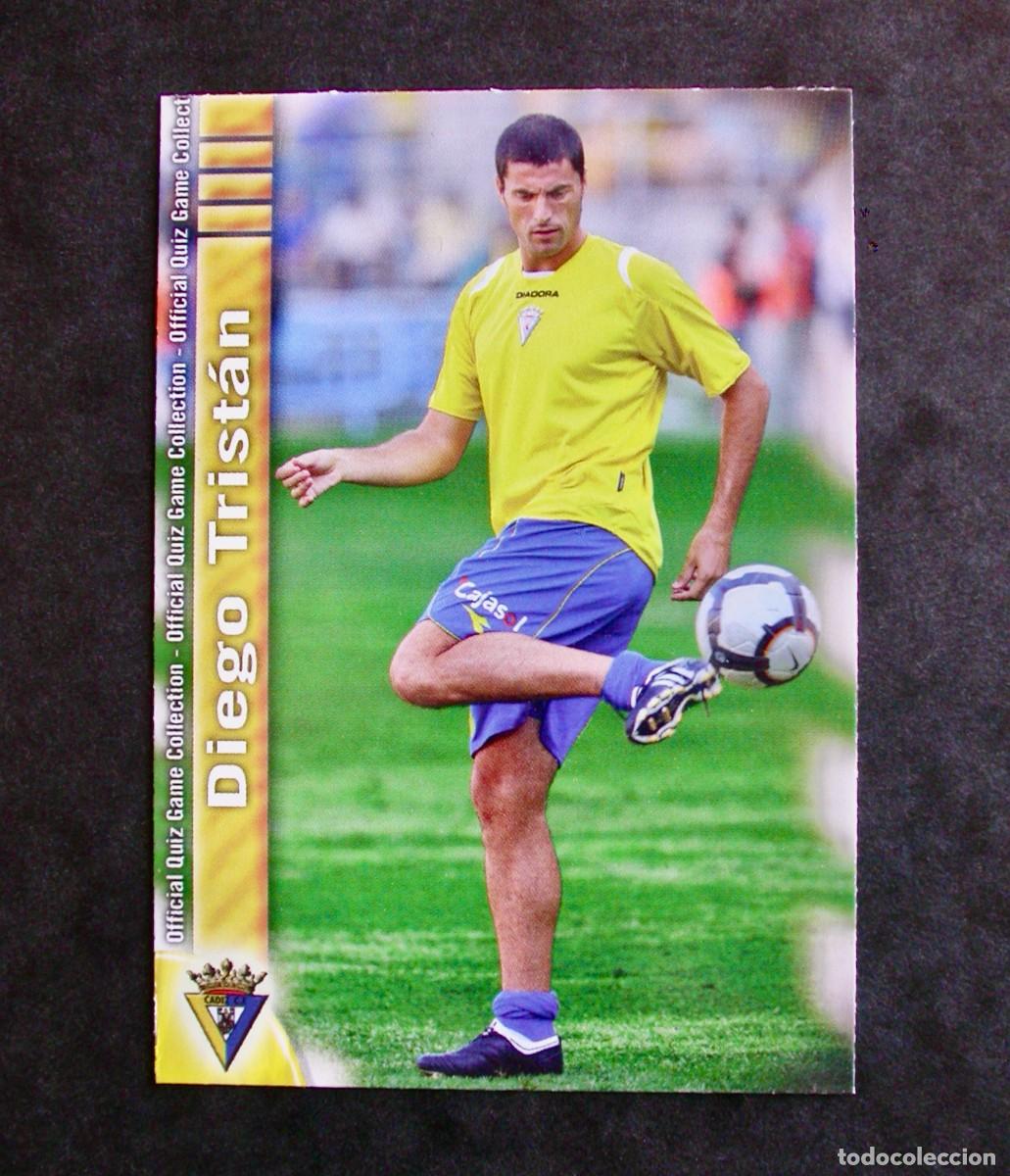 Cromos de f&uacute;tbol: 1107 DIEGO TRIST&Aacute;N / C&Aacute;DIZ / SEGUNDA DIVISI&Oacute;N / QUIZ GAME COLLECTION 2009 2010 09 10 / MUNDICROMO