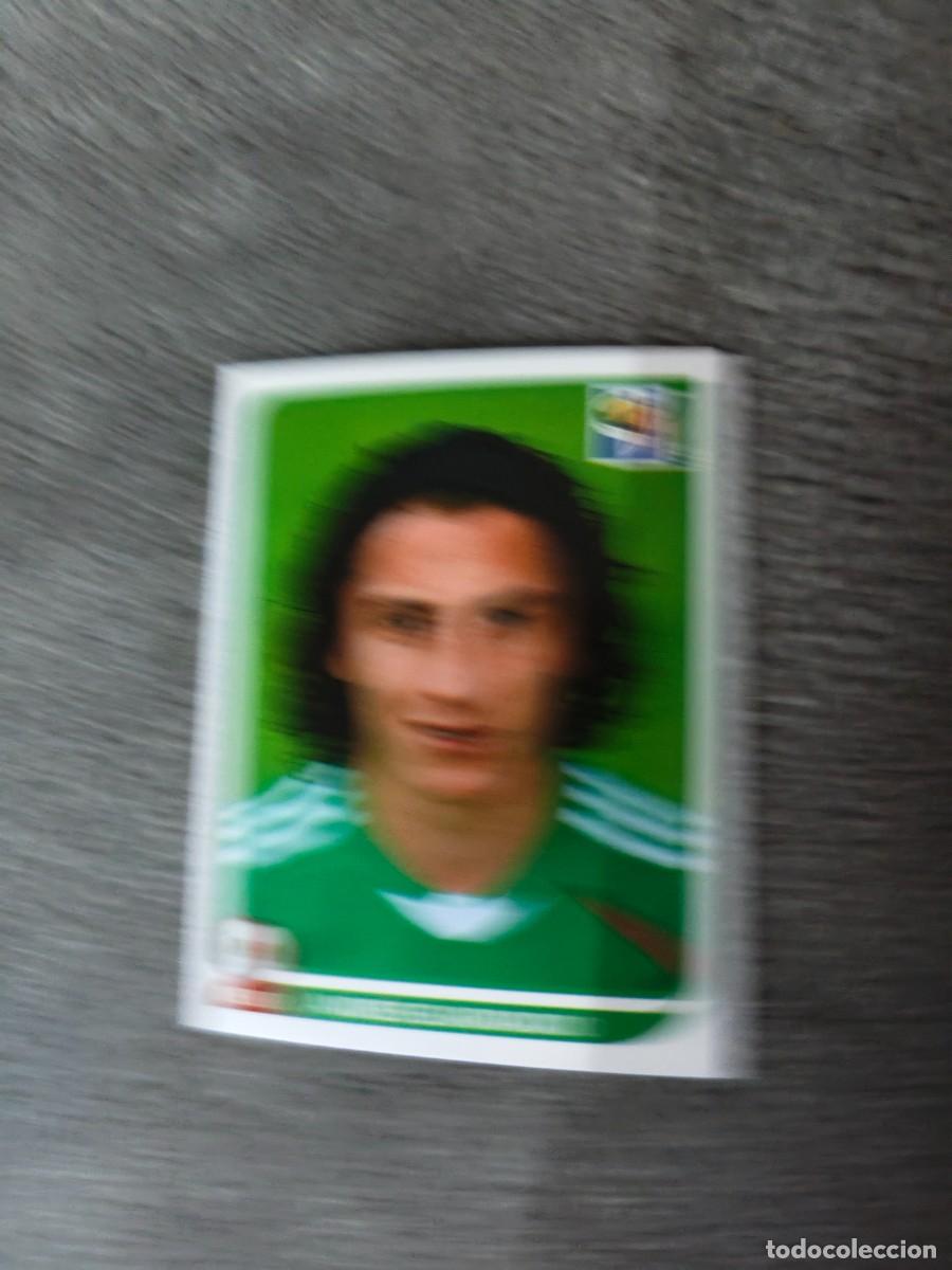 Cromos de f&uacute;tbol: 60 PANINI MUNDIAL 2010 WORLD CUP ANDRES GUARDADO M&Eacute;XICO CROMO 10 SUD&Aacute;FRICA NUEVO AAN