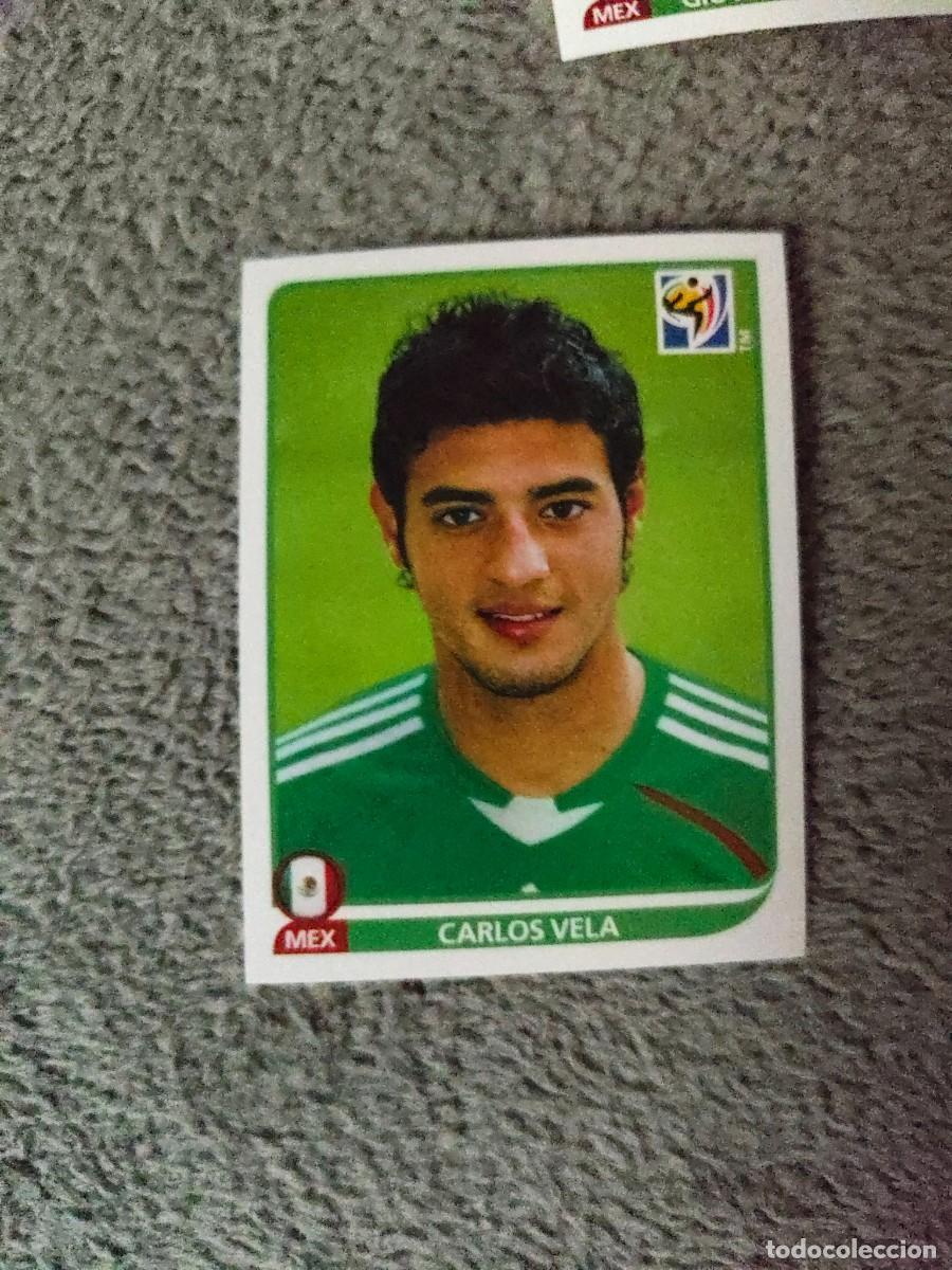 Cromos de f&uacute;tbol: 65 PANINI MUNDIAL 2010 WORLD CUP CARLOS VELA M&Eacute;XICO CROMO 10 SUD&Aacute;FRICA NUEVO AAN