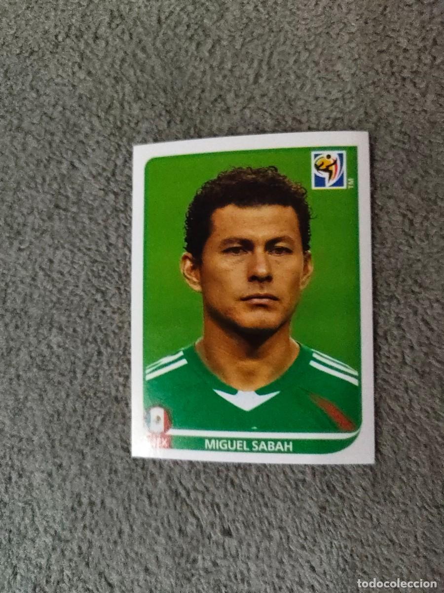 Cromos de f&uacute;tbol: 67 PANINI MUNDIAL 2010 WORLD CUP MIGUEL SABAH M&Eacute;XICO CROMO 10 SUD&Aacute;FRICA NUEVO AAN