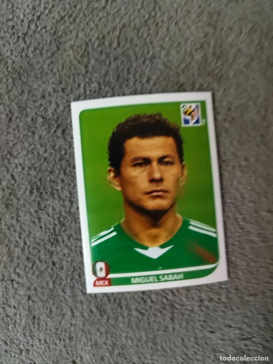 Cromos de f&uacute;tbol: 67 PANINI MUNDIAL 2010 WORLD CUP MIGUEL SABAH M&Eacute;XICO CROMO 10 SUD&Aacute;FRICA NUEVO AAN