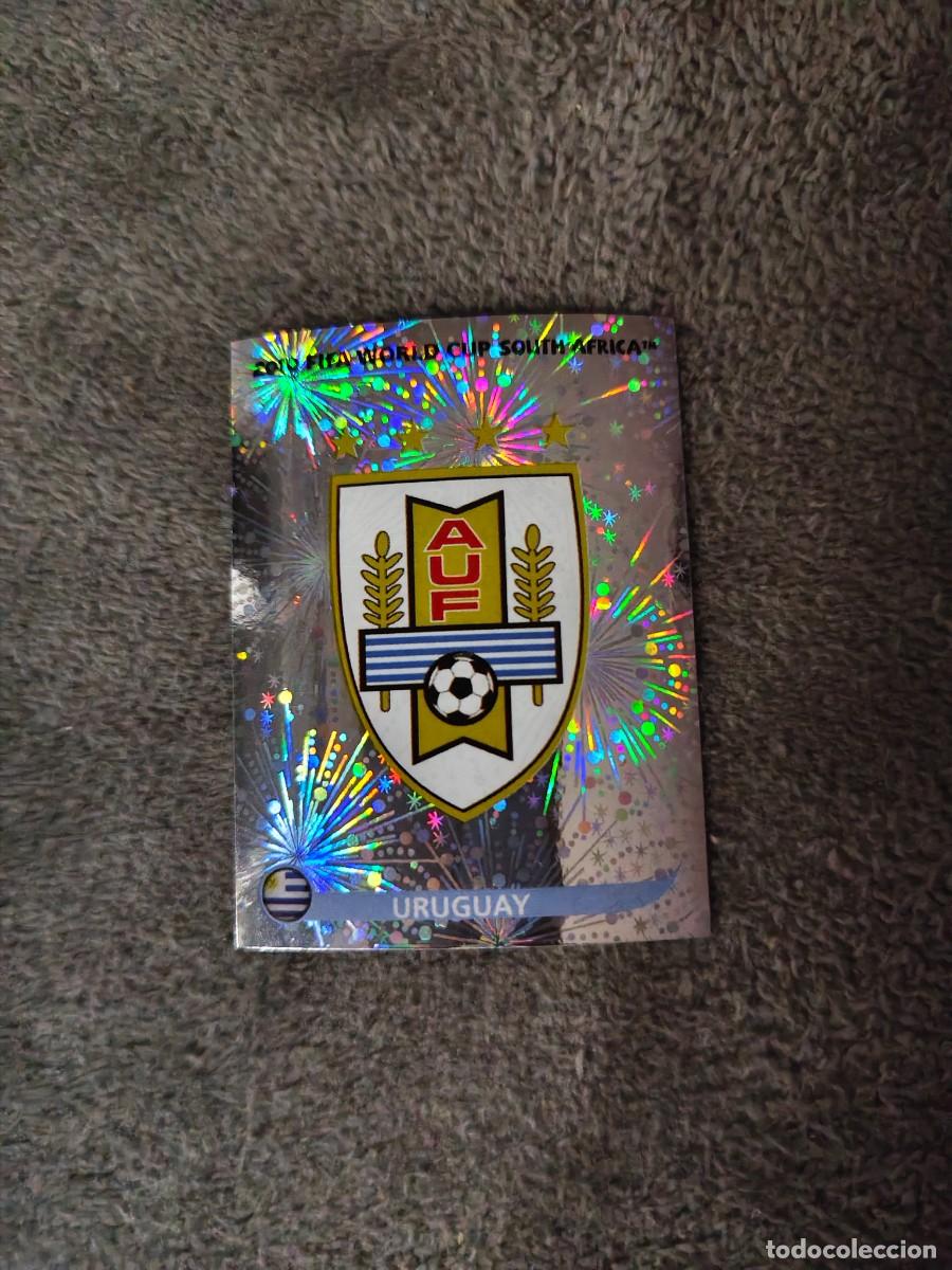 Cromos de f&uacute;tbol: 69 PANINI MUNDIAL 2010 WORLD CUP TEAM ESCUDO URUGUAY CROMO 10 SUD&Aacute;FRICA NUEVO AAN