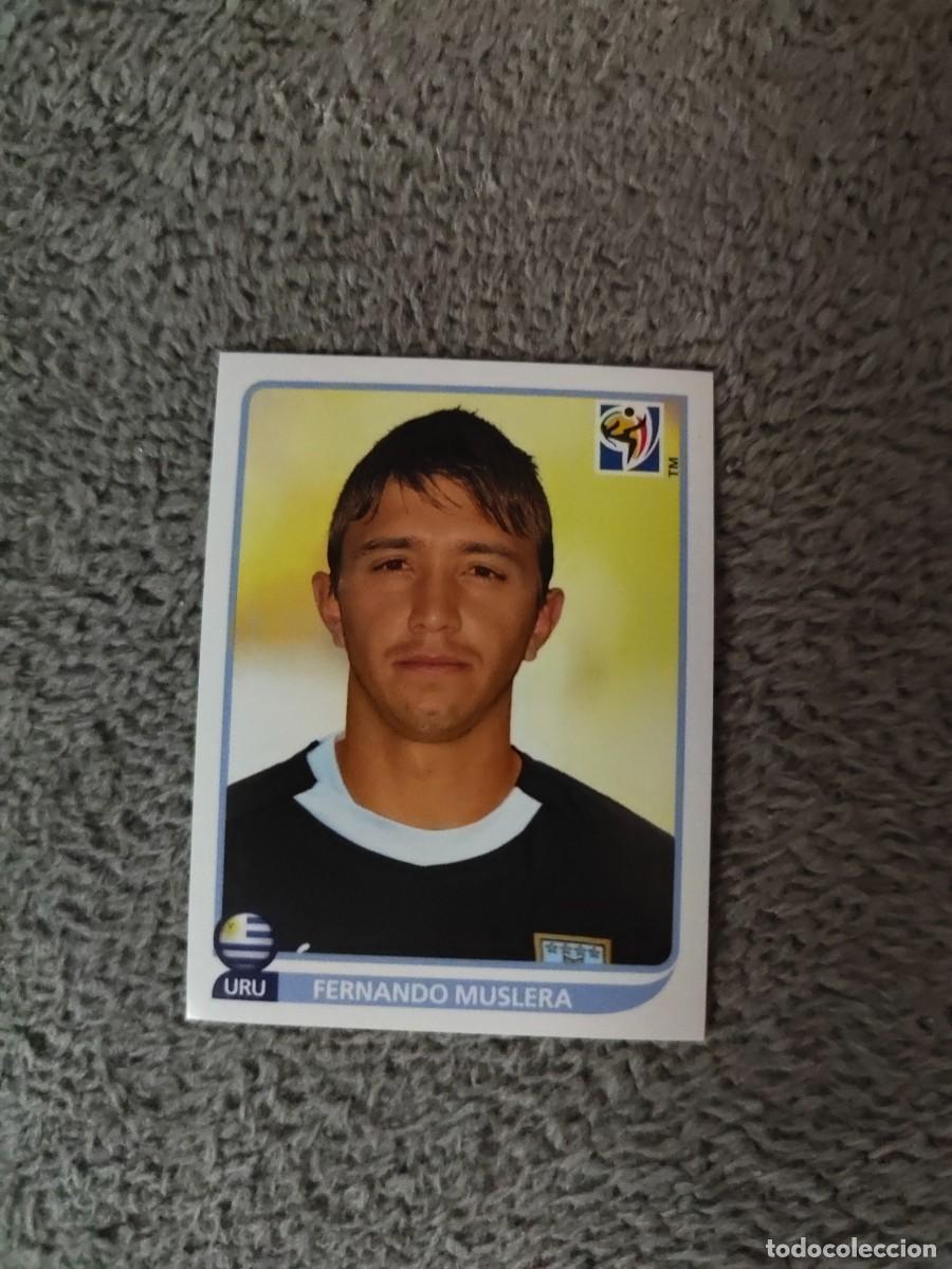 Cromos de f&uacute;tbol: 70 PANINI MUNDIAL 2010 WORLD CUP FERNANDO MUSLERA URUGUAY CROMO 10 SUD&Aacute;FRICA NUEVO AAN