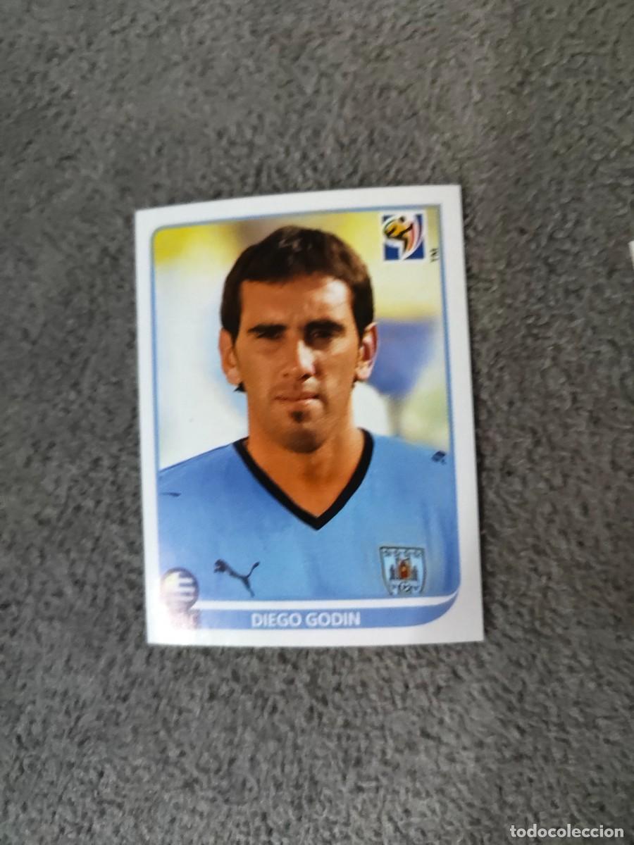 Cromos de f&uacute;tbol: 72 PANINI MUNDIAL 2010 WORLD CUP DIEGO GODIN URUGUAY CROMO 10 SUD&Aacute;FRICA NUEVO AAN