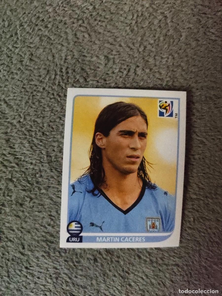 Cromos de f&uacute;tbol: 74 PANINI MUNDIAL 2010 WORLD CUP MARTIN CACERES URUGUAY CROMO 10 SUD&Aacute;FRICA NUEVO AAN