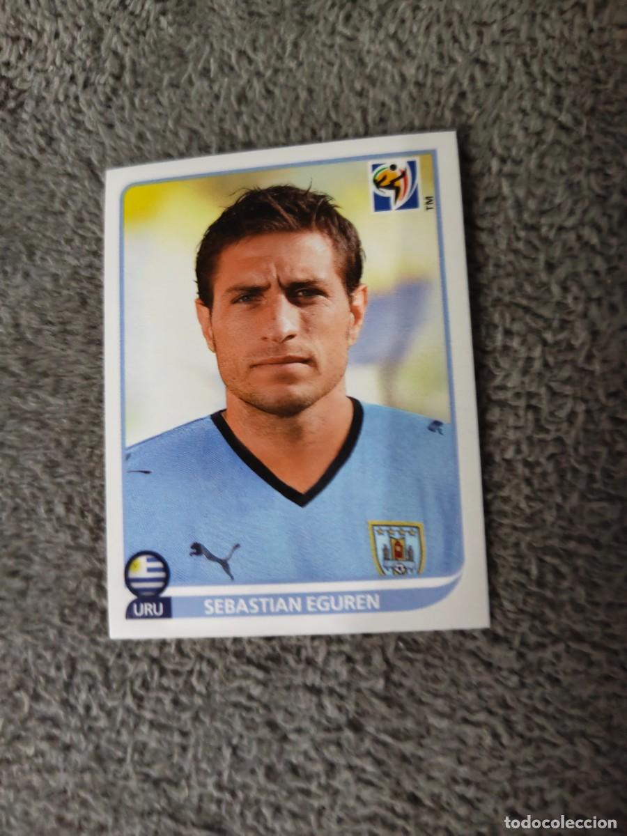 Fu&szlig;ball-Sticker: 79 PANINI MUNDIAL 2010 WORLD CUP SEBASTIAN EGUREN URUGUAY CROMO 10 SUD&Aacute;FRICA NUEVO AAN