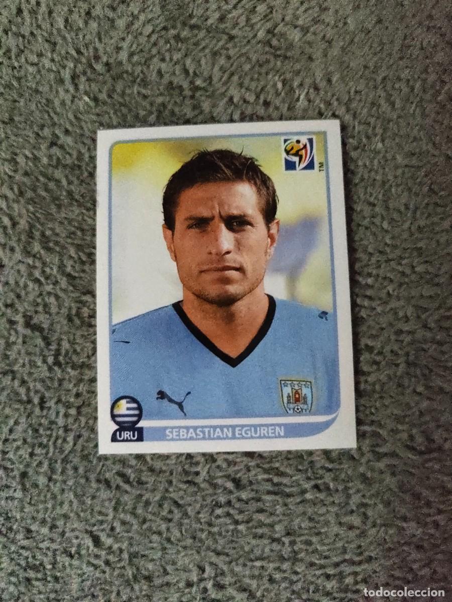 Fu&szlig;ball-Sticker: 79 PANINI MUNDIAL 2010 WORLD CUP SEBASTIAN EGUREN URUGUAY CROMO 10 SUD&Aacute;FRICA NUEVO AAN
