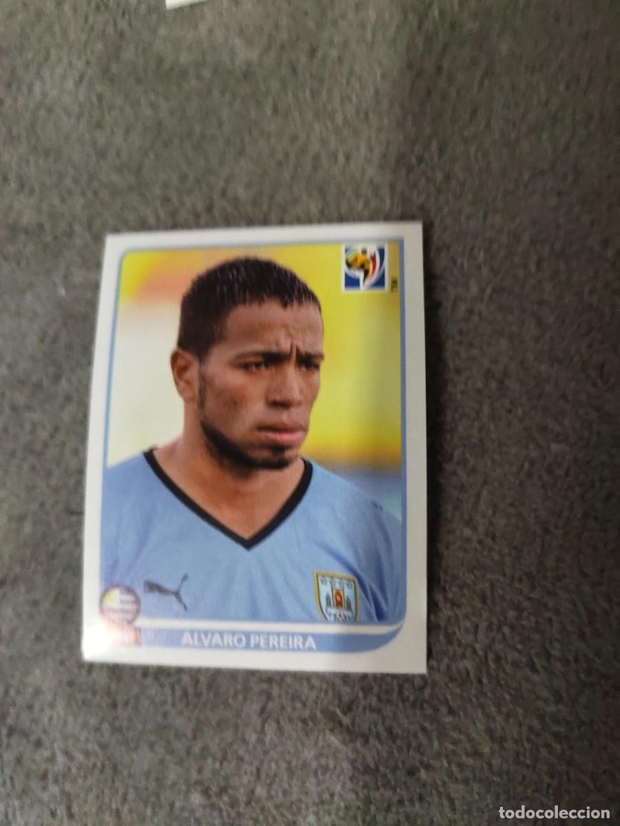 Fu&szlig;ball-Sticker: 80 PANINI MUNDIAL 2010 WORLD CUP ALVARO PEREIRA URUGUAY CROMO 10 SUD&Aacute;FRICA NUEVO AAN