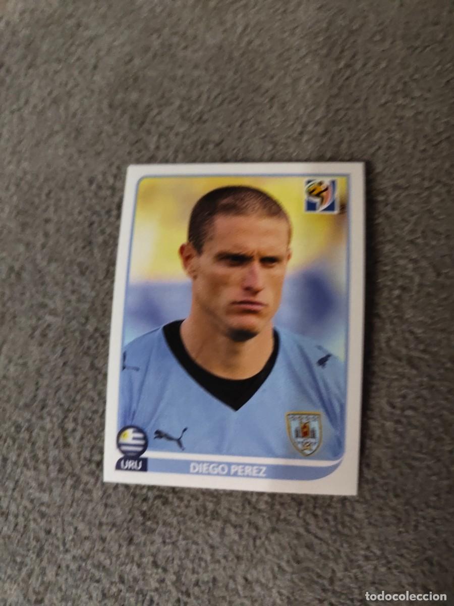 Fu&szlig;ball-Sticker: 81 PANINI MUNDIAL 2010 WORLD CUP DIEGO PEREZ URUGUAY CROMO 10 SUD&Aacute;FRICA NUEVO AAN