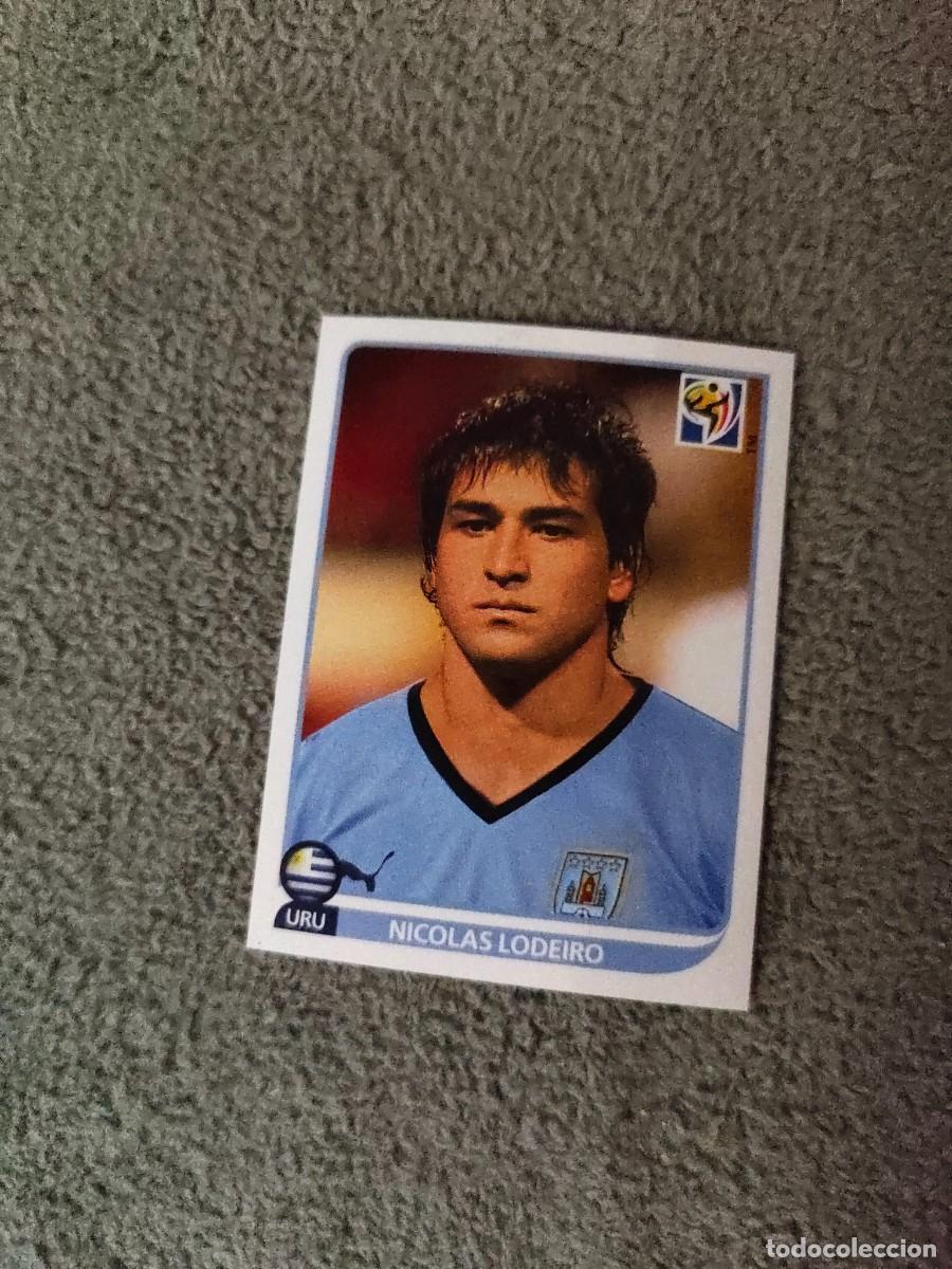 Fu&szlig;ball-Sticker: 82 PANINI MUNDIAL 2010 WORLD CUP NICOLAS LODEIRO URUGUAY CROMO 10 SUD&Aacute;FRICA NUEVO AAN