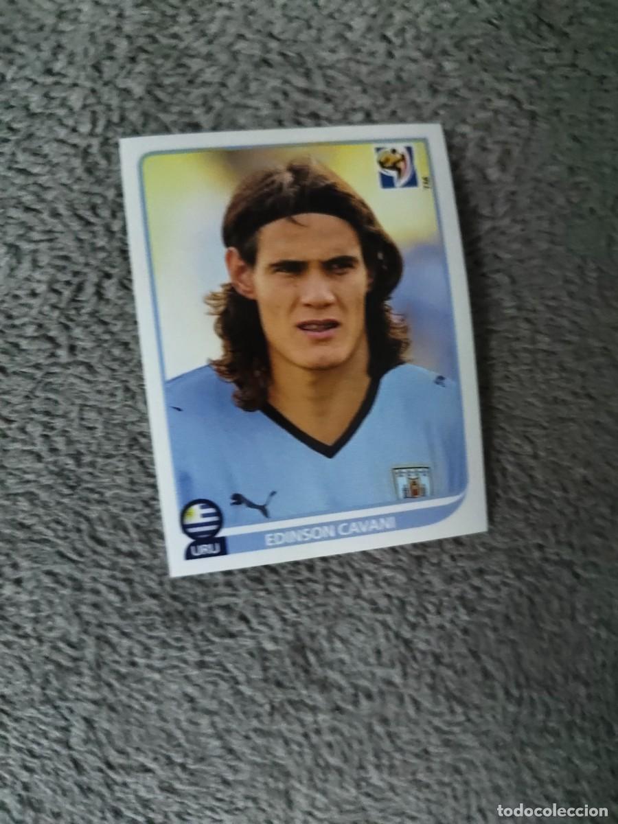 Fu&szlig;ball-Sticker: 83 PANINI MUNDIAL 2010 WORLD CUP EDINSON CAVANI URUGUAY CROMO 10 SUD&Aacute;FRICA NUEVO AAN