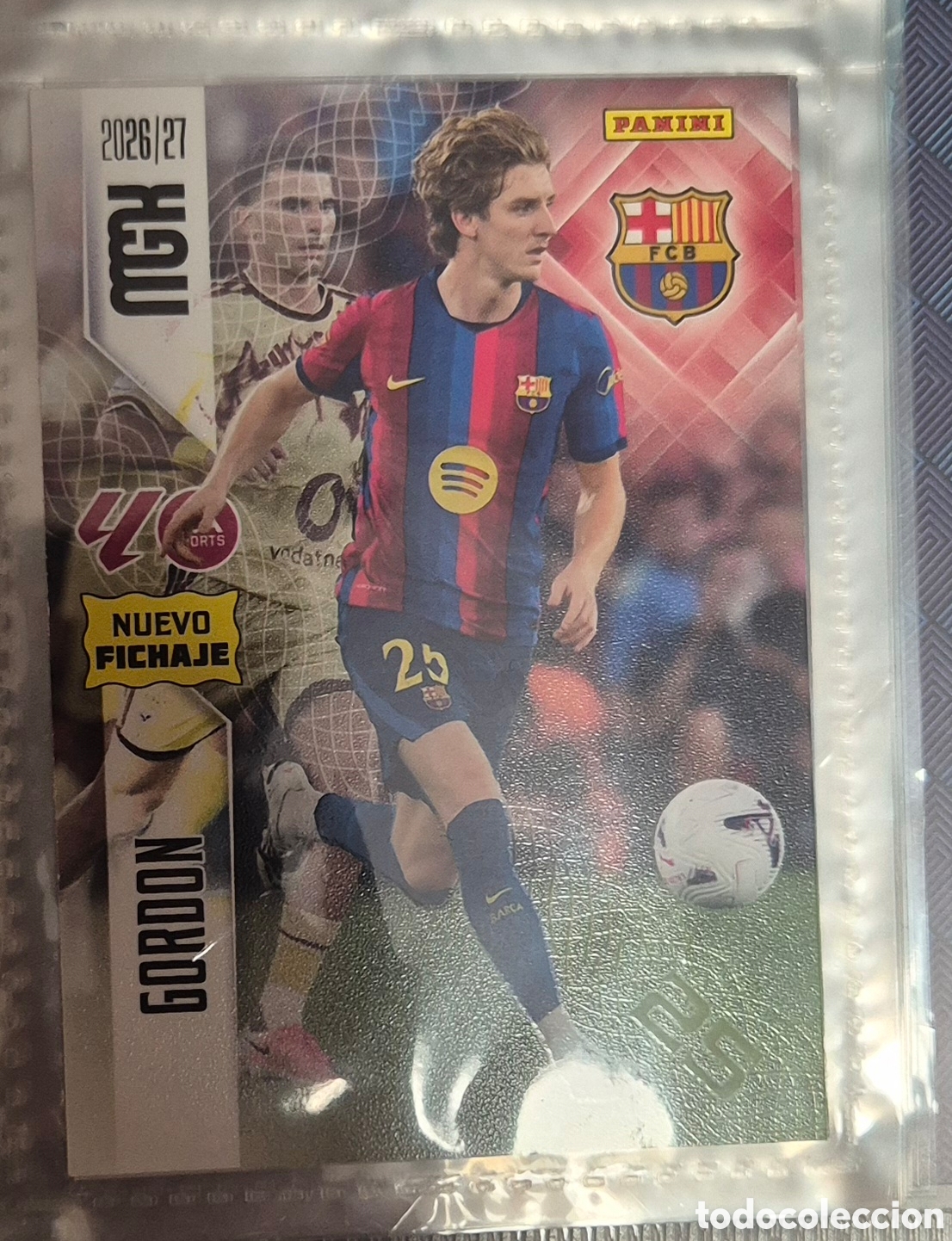 Fu&szlig;ball-Sticker: Gordon barcelona fichaje megacracks 26 27