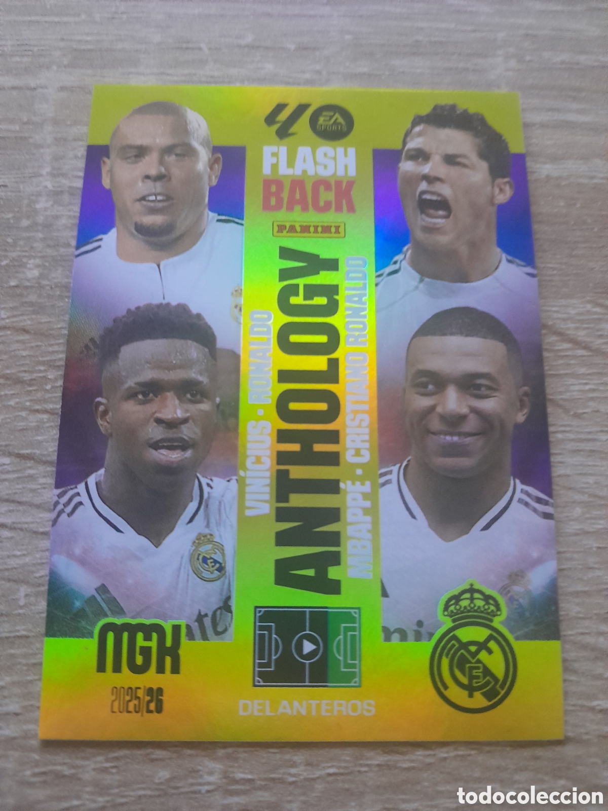 Fu&szlig;ball-Sticker: n&ordm; 440 real madrid megacracks 2025 2026 ronaldo vinicius mbappe