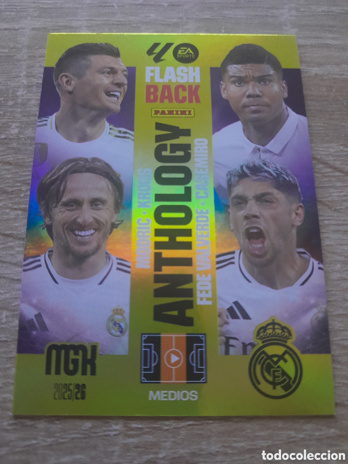 Fu&szlig;ball-Sticker: n&ordm; 436 real madrid megacracks 2025 2026
