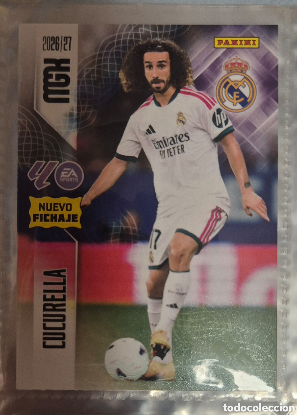 Fu&szlig;ball-Sticker: Cucurella madrid fichaje megacracks 26 27
