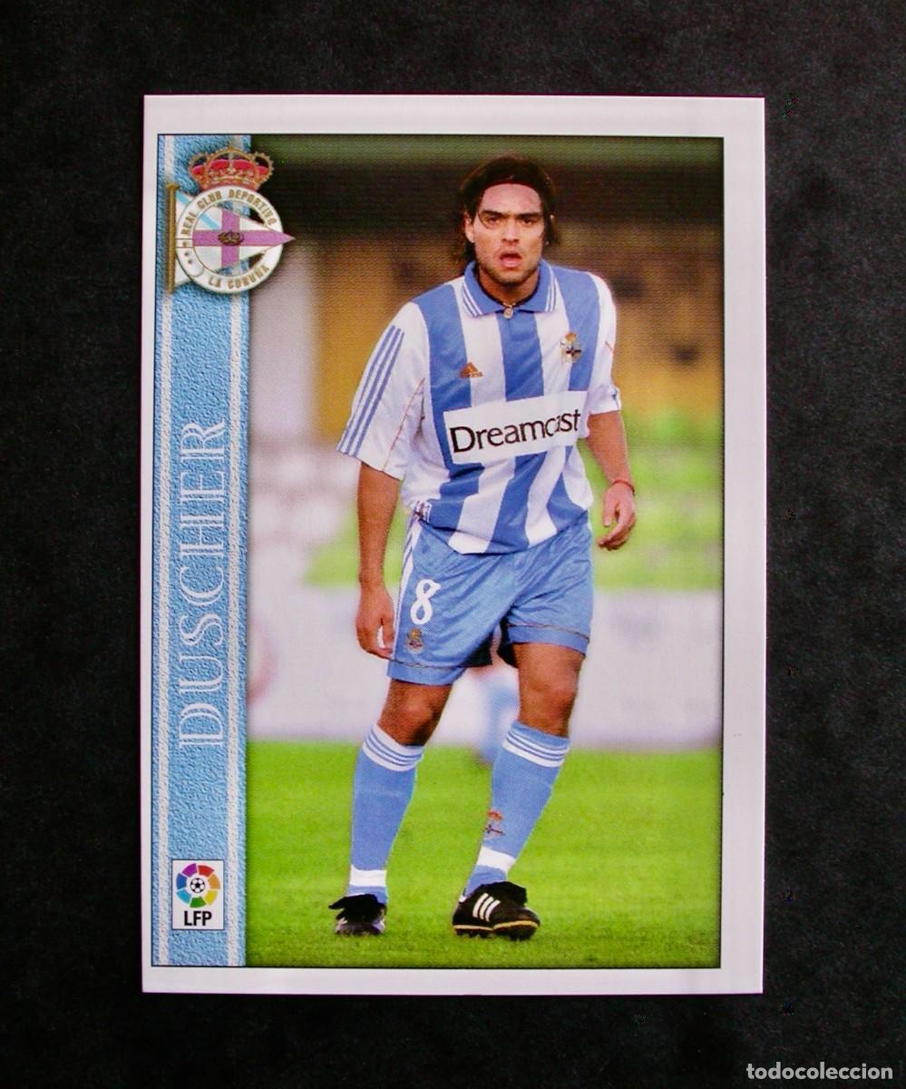 Fu&szlig;ball-Sticker: N&ordm; 482 DUSCHER DE LAS FICHAS DE LA LIGA 2000 2001 DE MUNDICROMO