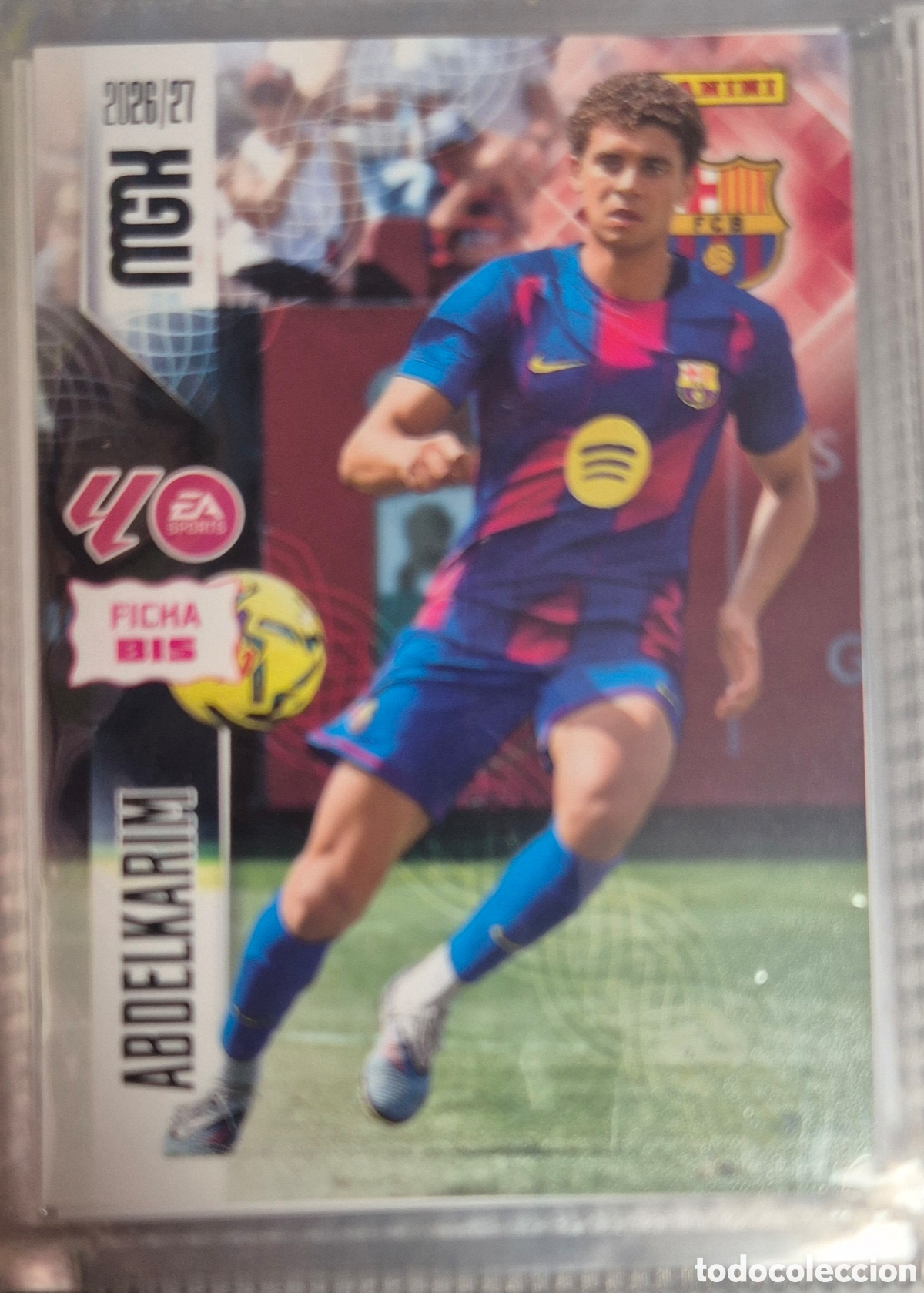 Fu&szlig;ball-Sticker: Abdelkarim barcelona ficha bis megacracks 26 27