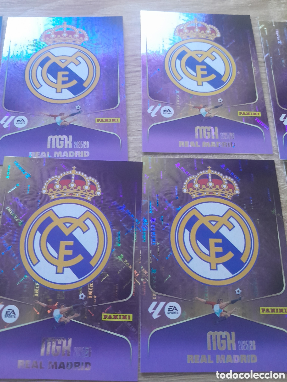 Cromos de Futebol: n&ordm; 217 escudo real madrid megacracks 2025 2026