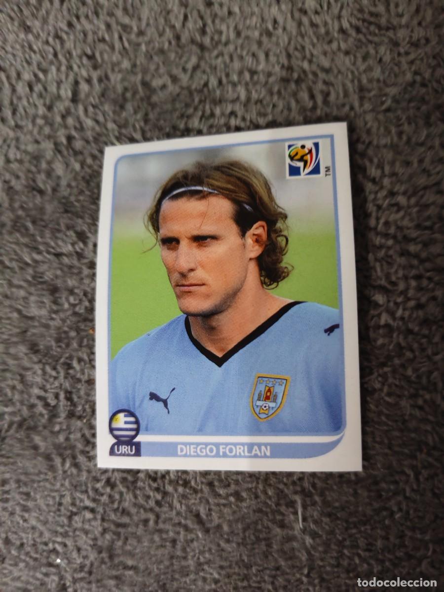 Football Stickers: 85 PANINI MUNDIAL 2010 WORLD CUP DIEGO FORLAN URUGUAY CROMO 10 SUD&Aacute;FRICA NUEVO AAN