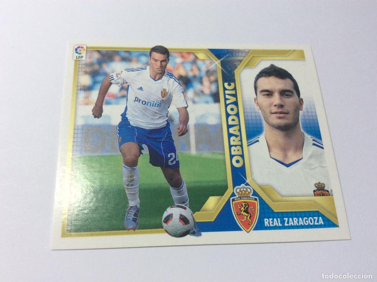 Football Stickers: Obradovic Real Zaragoza Este 2011 2012 11 12 Panini