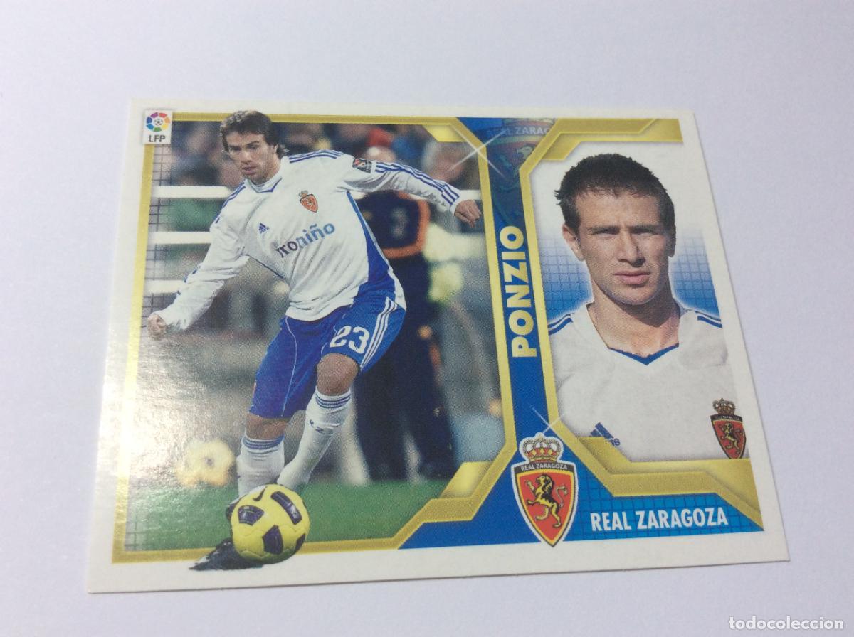 Football Stickers: Ponzio Real Zaragoza Este 2011 2012 11 12 Panini