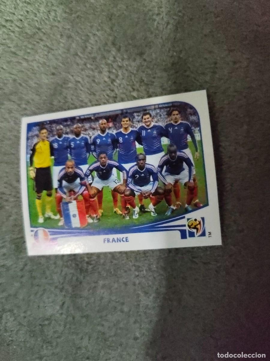 Cromos de Futebol: 87 PANINI MUNDIAL 2010 WORLD CUP TEAM PLANTILLA FRANCIA CROMO 10 SUD&Aacute;FRICA NUEVO AAN
