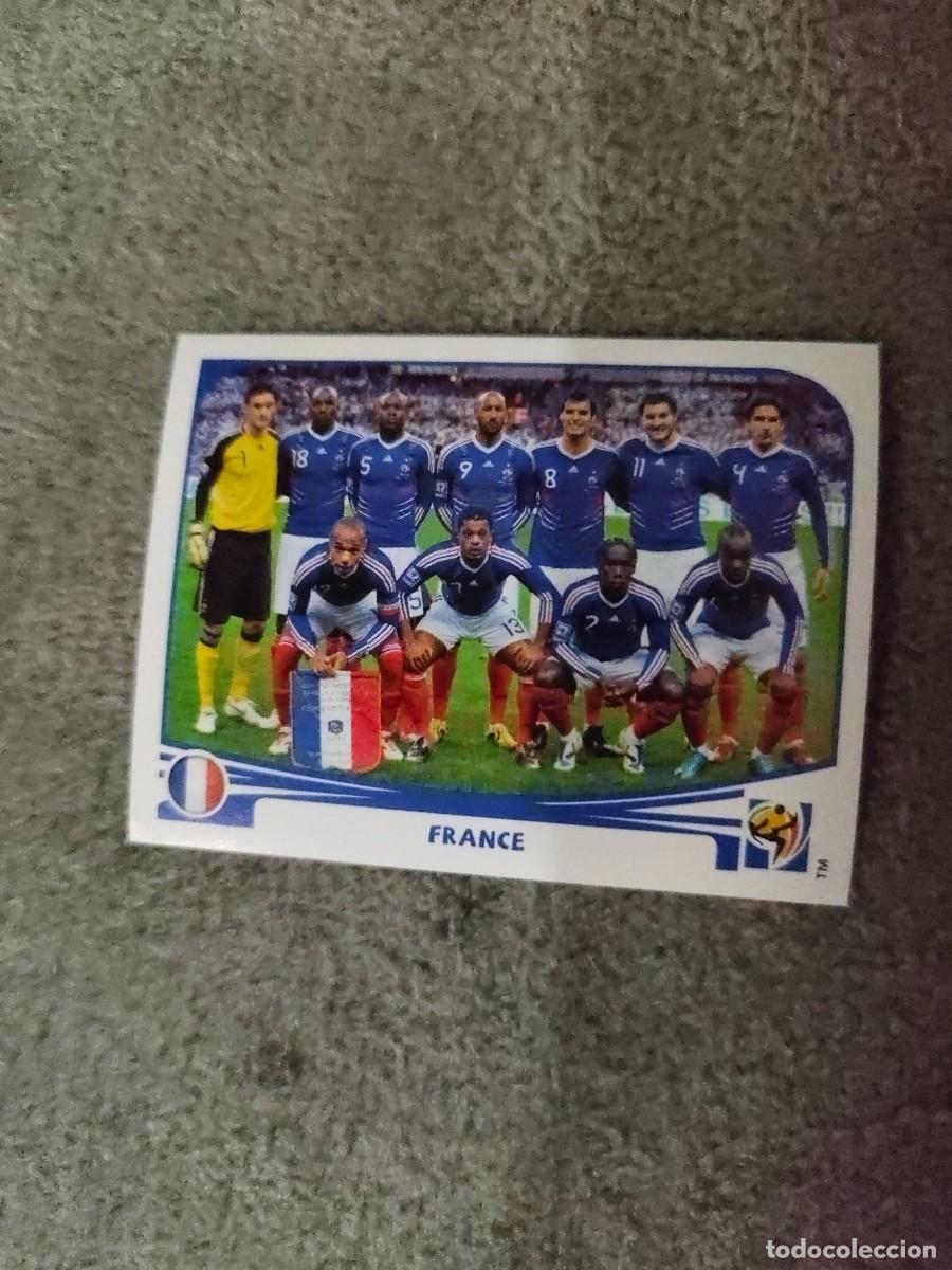 Cromos de Futebol: 87 PANINI MUNDIAL 2010 WORLD CUP TEAM PLANTILLA FRANCIA CROMO 10 SUD&Aacute;FRICA NUEVO AAN