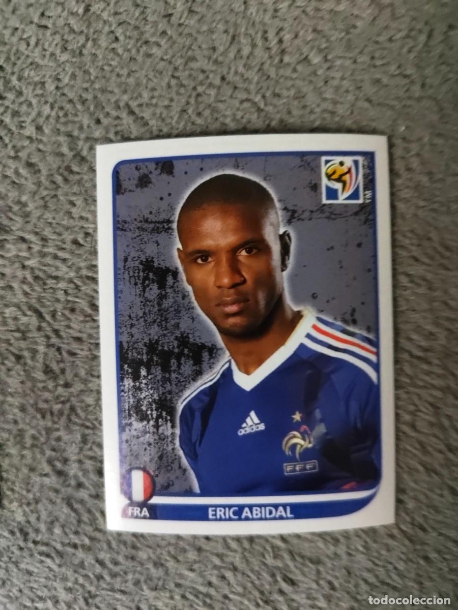 Figurine di Calcio: 92 PANINI MUNDIAL 2010 WORLD CUP ERIC ABIDAL FRANCIA CROMO 10 SUD&Aacute;FRICA NUEVO AAN
