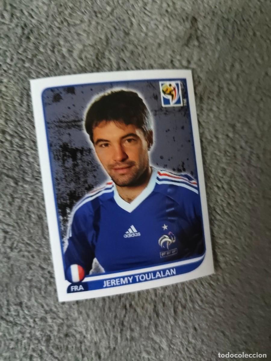 Cromos de f&uacute;tbol: 96 PANINI MUNDIAL 2010 WORLD CUP JEREMY TOULALAN FRANCIA CROMO 10 SUD&Aacute;FRICA NUEVO AAN